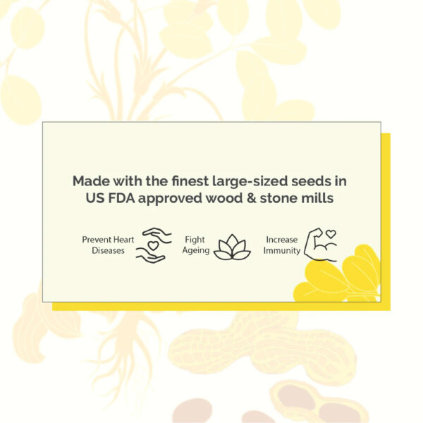 GRAMIYAA | Wood Cold Pressed Groundnut Oil - 4 x 1 Litre - Image 4