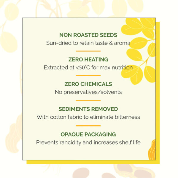 GRAMIYAA | Wood Cold Pressed Groundnut Oil - 4 x 1 Litre - Image 5